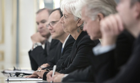 attendants at IMF meeting