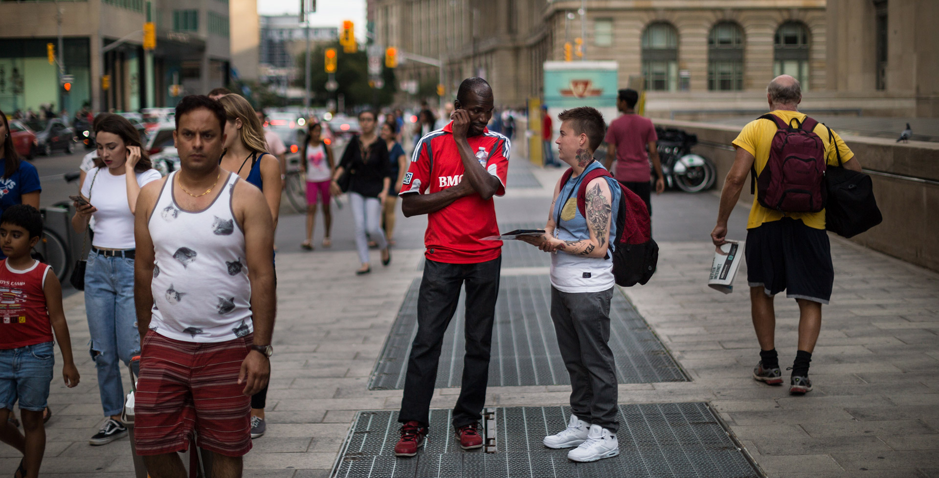 Technology can be well deployed in cities to support local needs and improve urban environments. (Photo by Nick Kozak)