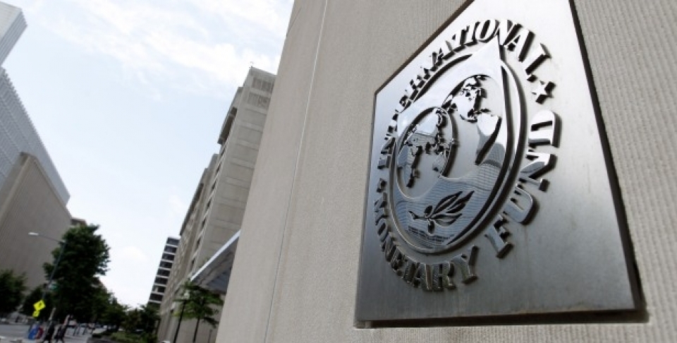 International Monetary Fund headquarters building in Washington (AP Photo/Jose Luis Magana)