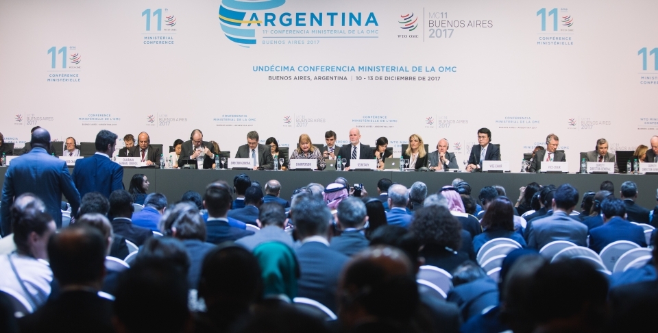 Opening plenary at the World Trade Organization Ministerial Conference. (WTO/ Cuika Foto)