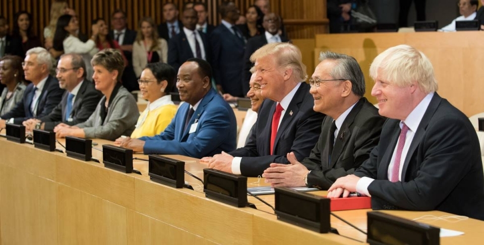 President Donald Trump at the 72nd United Nations General Assembly on September 18, 2017 (White House Photo/Shealah Craighead)