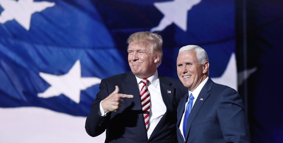 President-elect Donald Trump and running mate Michael Pence