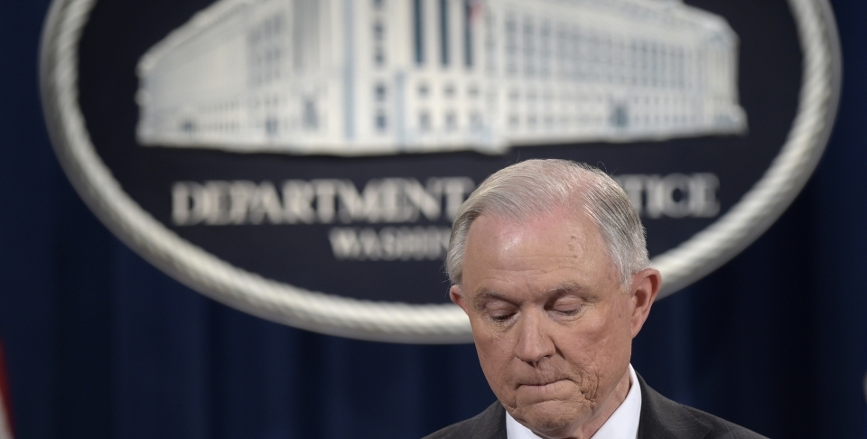 US Attorney General Jeff Sessions