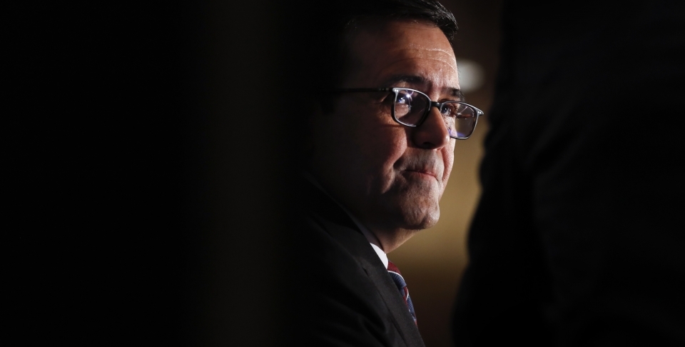 Mexican Economy Minister Ildefonso Guajardo said he and US Trade Representative Robert Lighthizer agreed they would need to work to hash out a deal in principle by the end of August. (AP Photo/Paul Sancya)