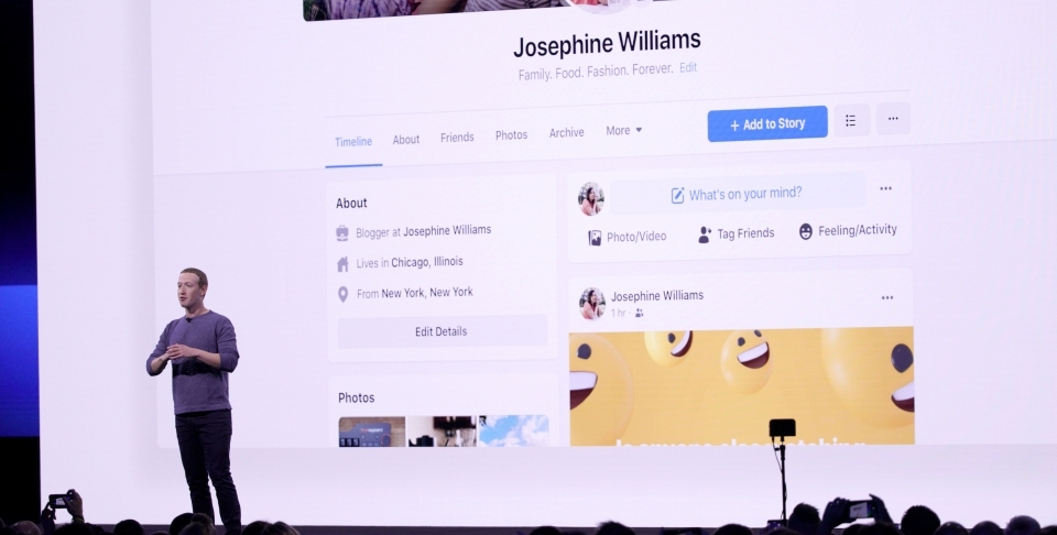 Facebook CEO Mark Zuckerberg makes the keynote speech at F8, the Facebook's developer conference on April 30, 2019. (AP Photo/Tony Avelar )