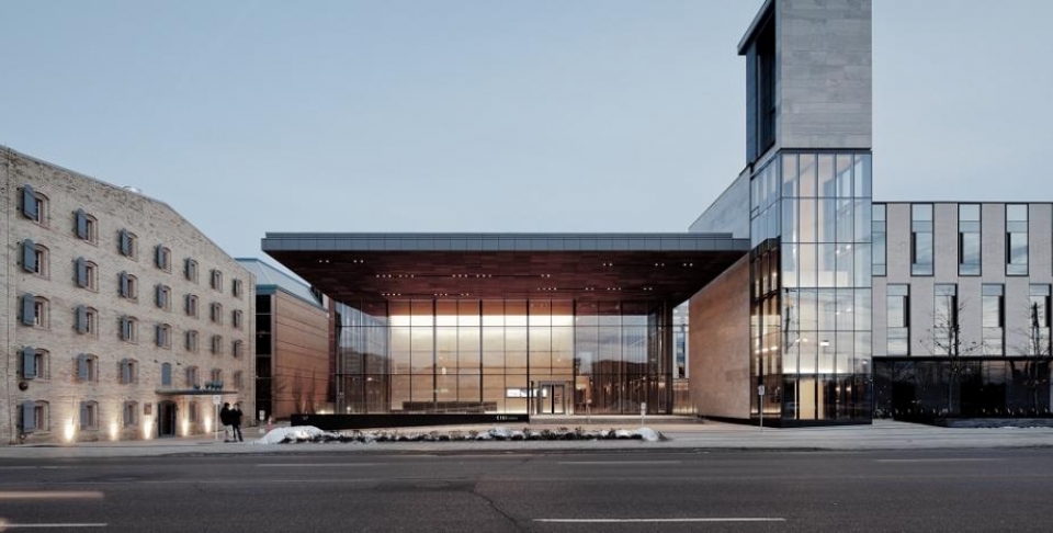 Front of building