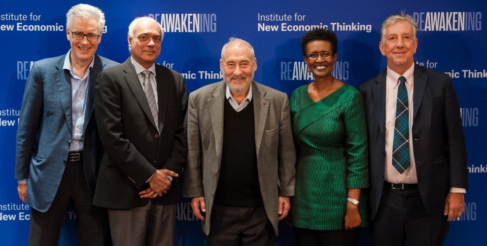 The Commission on Global Economic Transformation launched in Edinburgh on October 21 (INET Photo)