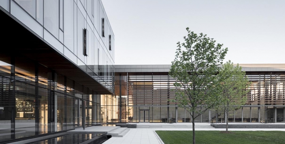 CIGI Campus courtyard