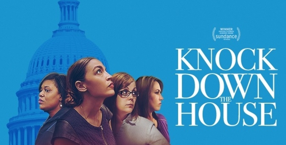 Title card for the film "Knock Down the House" (Jubilee Films)