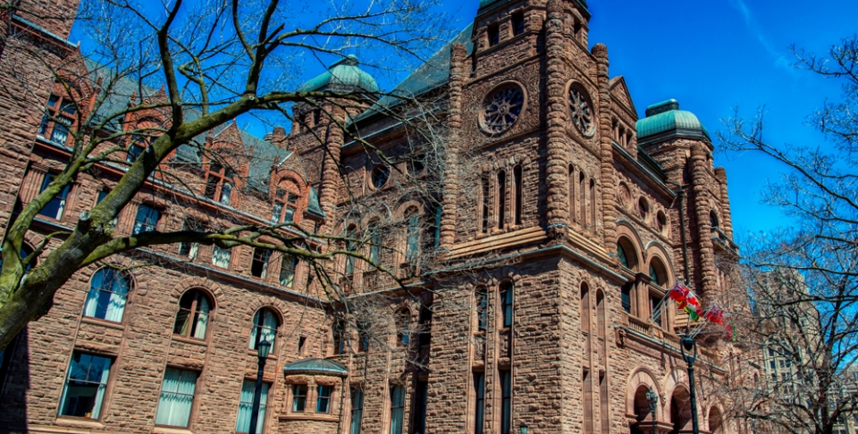 The Ontario Legislative Building, Toronto, Canada. (Shutterstock)