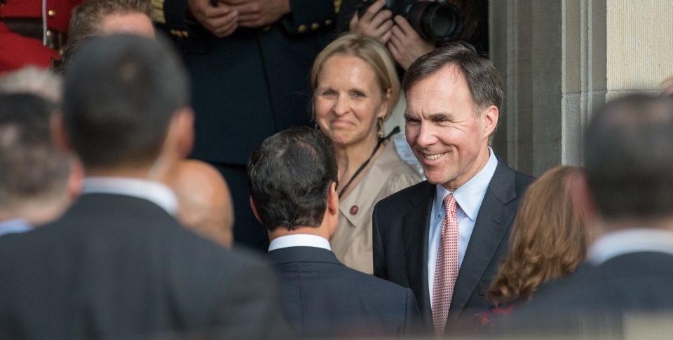 Bill Morneau in Toronto, Canada (Shutterstock)