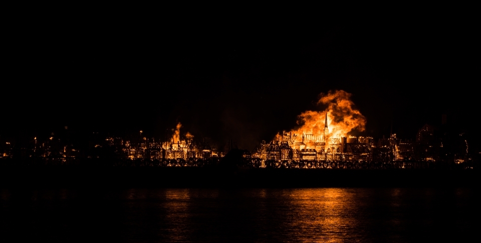 The Great Fire of London (Carl Sloan/Shutterstock)