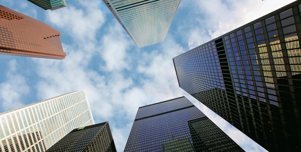 Toronto's financial district. (Shutterstock)