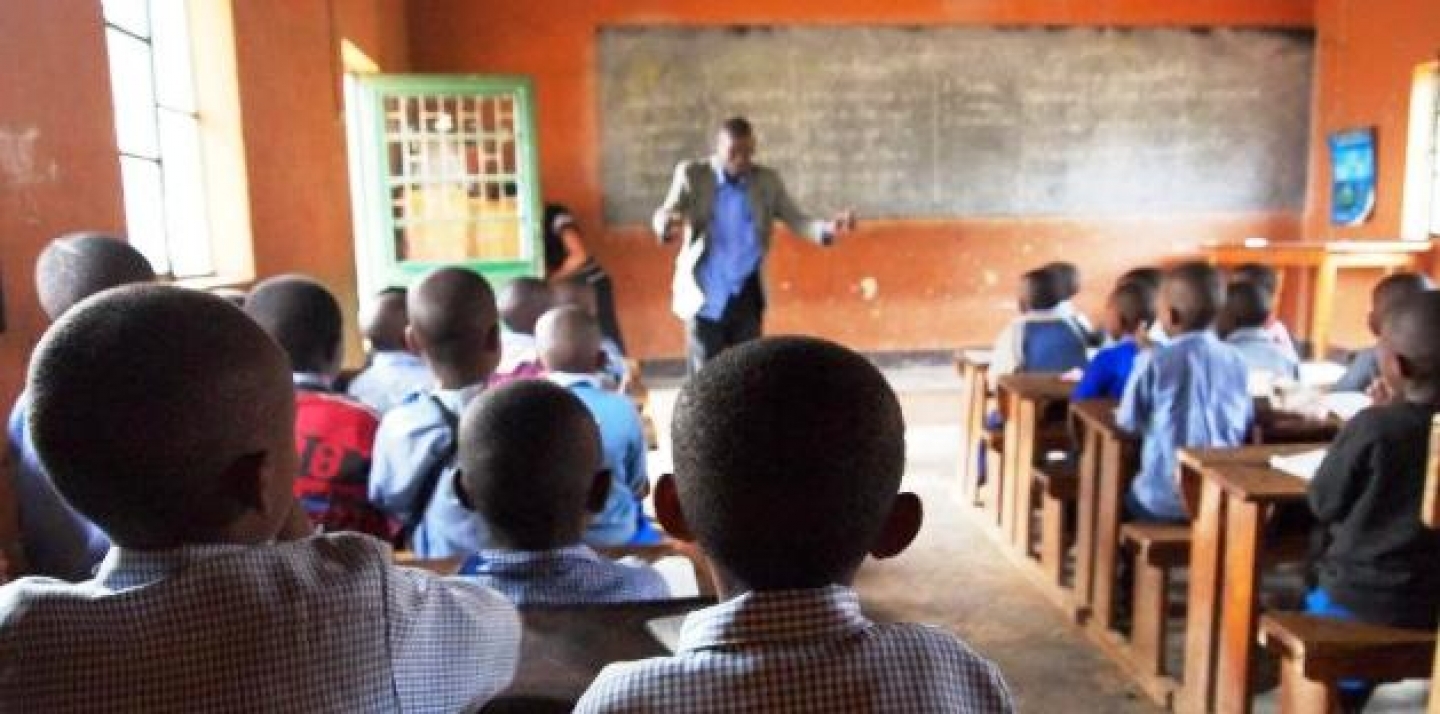 This photo, taken May 2012, highlights basic education programs building skills for the future in Rwanda. (Carrie Antal/USAID Africa Bureau)