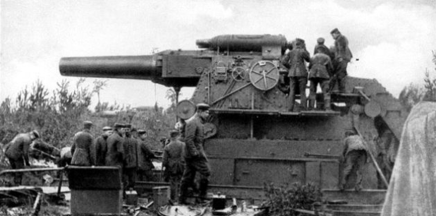 Big Bertha, 7 August 1914 before shelling Liège (Kriegs-Bild- und Filmam photo via Wikimedia). {PD-Canada}. The ECB mobilized its big gun — Super Mario — last week in the escalating currency war among G20 countries.