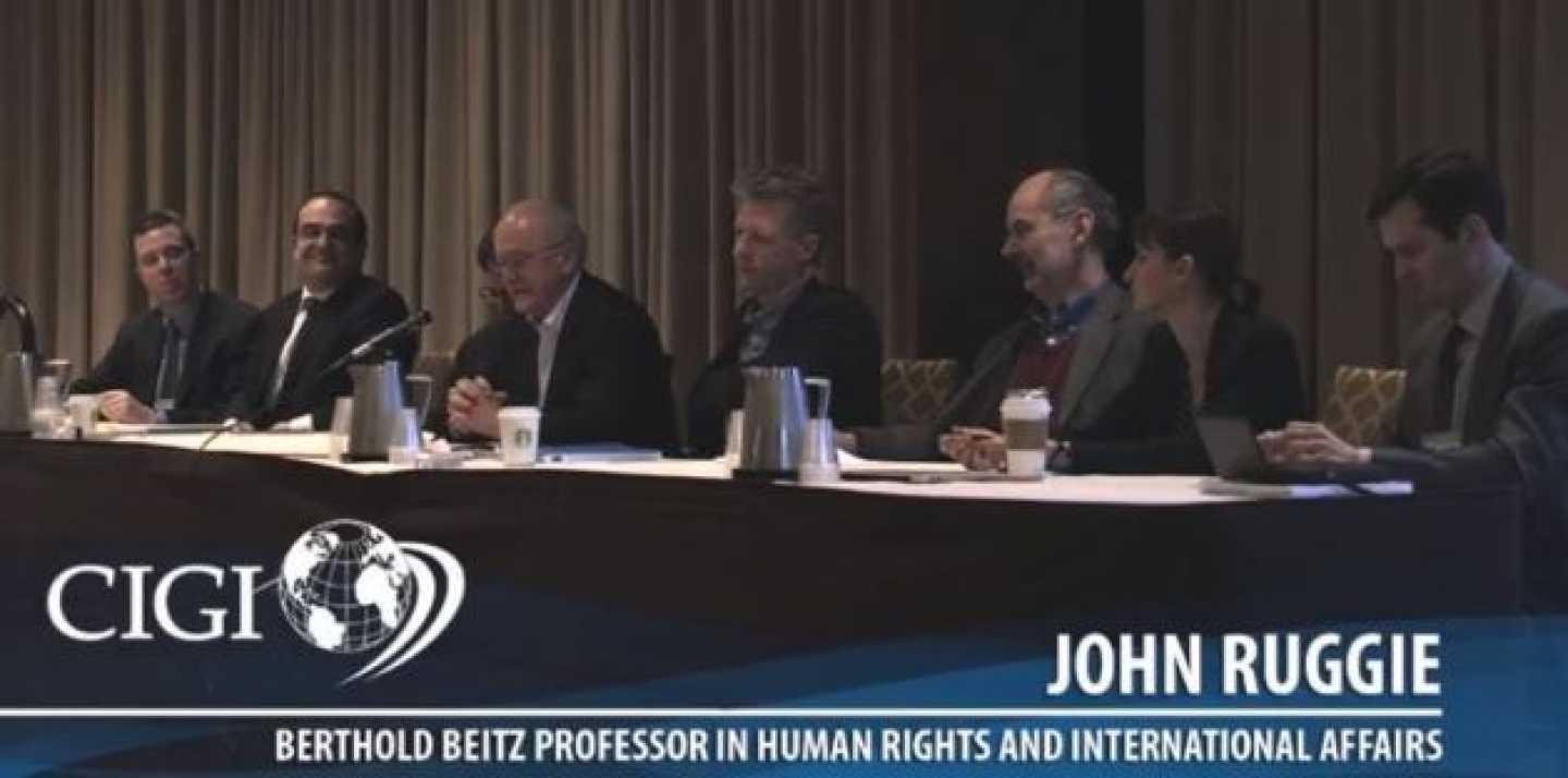 Panel Participants at ISA (Cambria Olding/CIGI Photo)