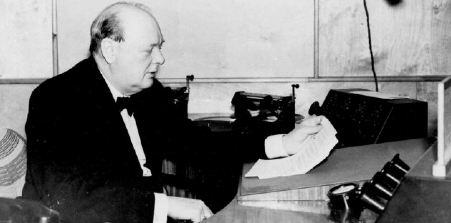 James A. Haley calls for leadership reminiscent of Churchill's "bulldog-like determination and measured" stance in June of 1940. (AP Photo)