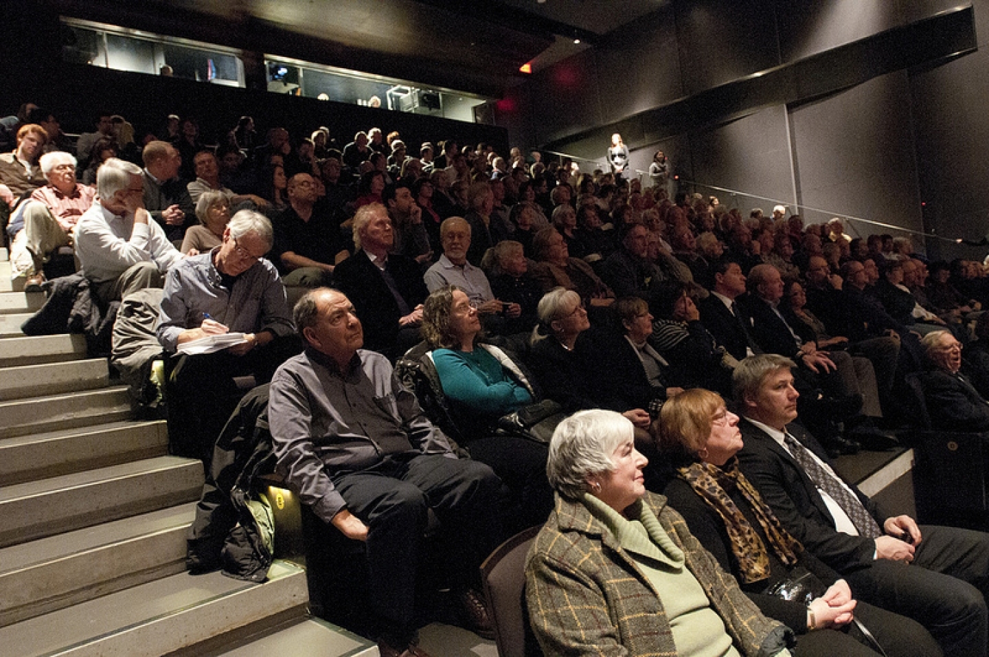 A view of the sold-out CIGI Auditorium at the Signature Lecture Series, April 11, 2012 (CIGI Photo)