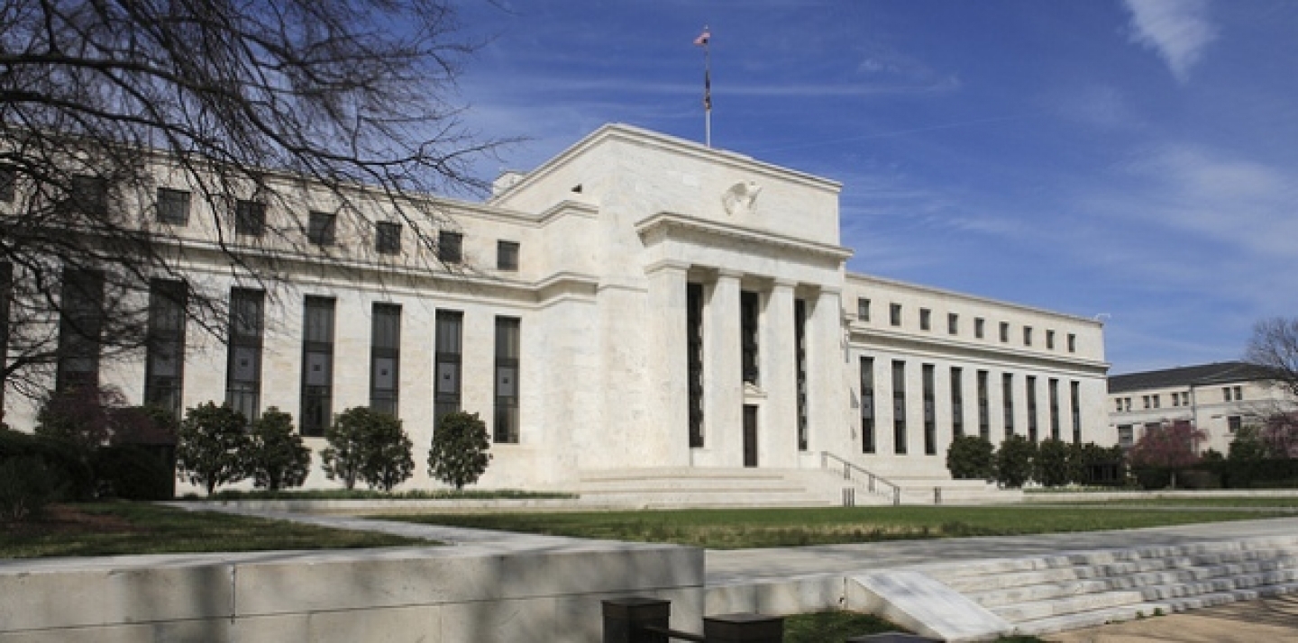 The United States Federal Reserve building in Washington, DC. (Shutterstock)