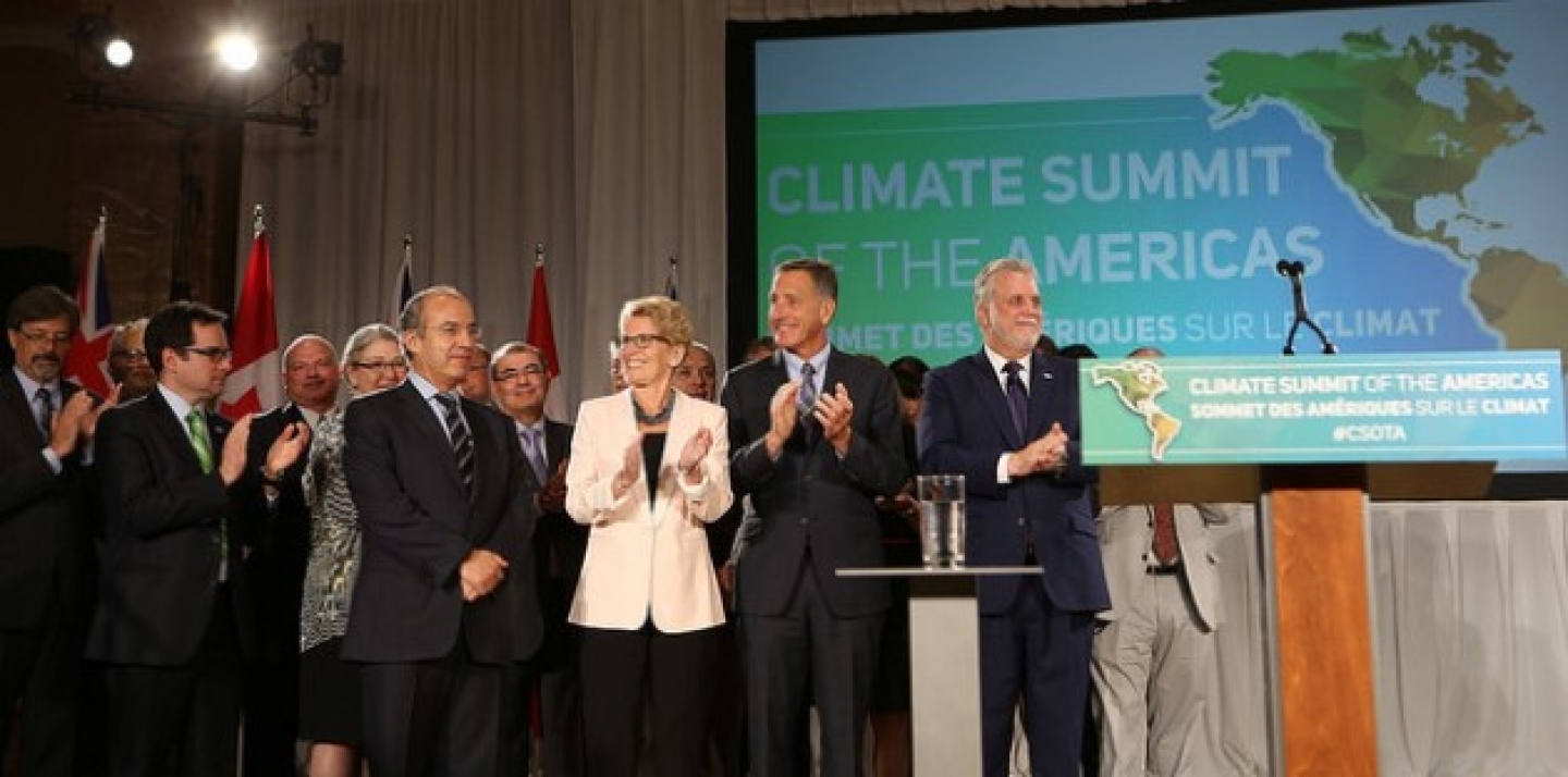 Climate Summit of the Americas. (Queen's Printer for Ontario, 2015)