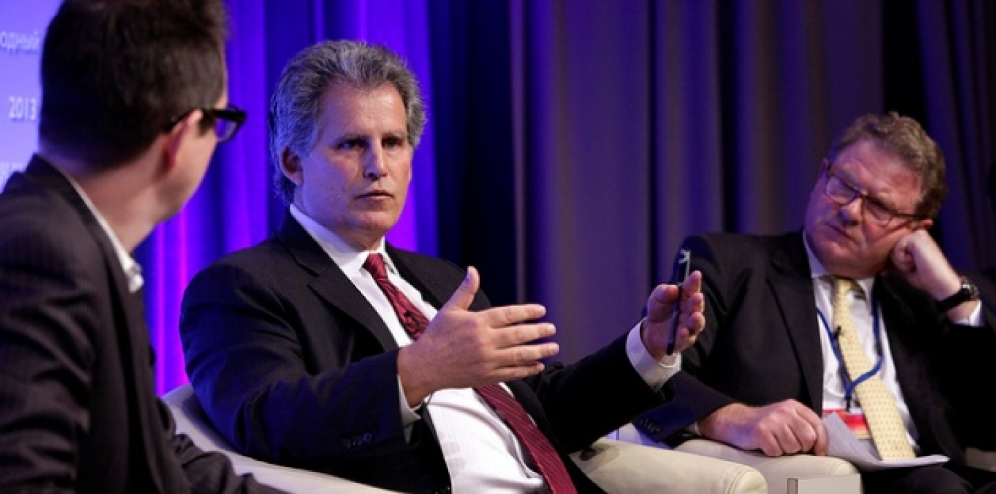 David Lipton, First Deputy Managing Director IMF, speaks at Sovereign Debt Restructuring: Lessons from Recent Experience seminar at the IMF Headquarters in Washington October 12, 2013. Photo by Yuri Gripas via IMF on Flickr CC.