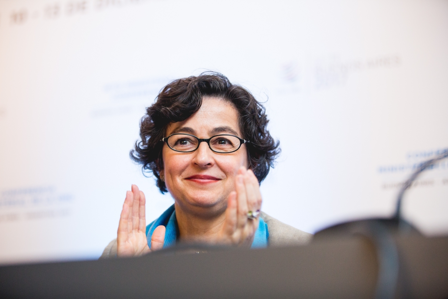 Arancha González is the executive director of the International Trade Centre. WTO/Cuika Foto