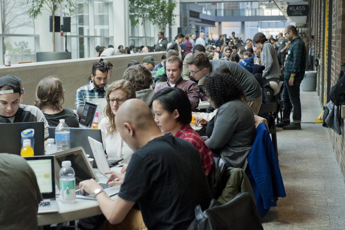 A hackathon in the MaRS Discovery District. (MaRS Photo)