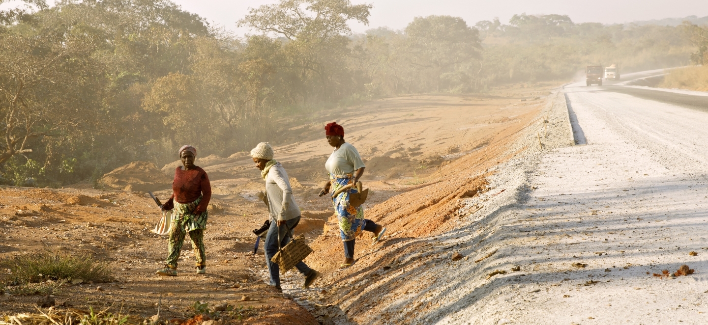 The Gender Road Project, a cooperative forming in Cameroon, will grant women farmers easier access to bigger markets to sell their produce. (UN Women/Ryan Brown)