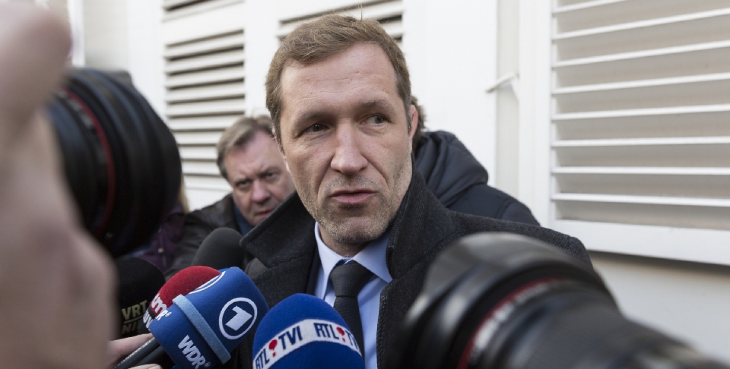 Regional leader of Wallonia Paul Magnette (AP Photo/Thierry Monasse)
