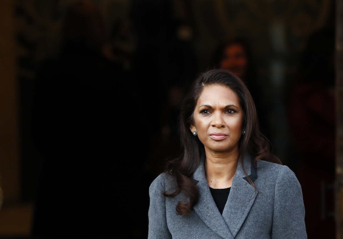 Gina Miller, who won a High Court ruling on Brexit, arrives at the Supreme Court for the appeal (AP Photo/Kirsty Wigglesworth)