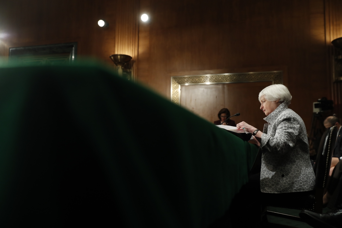 Former Federal Reserve Chair Janet Yellen. (AP Photo/Pablo Martinez Monsivais)