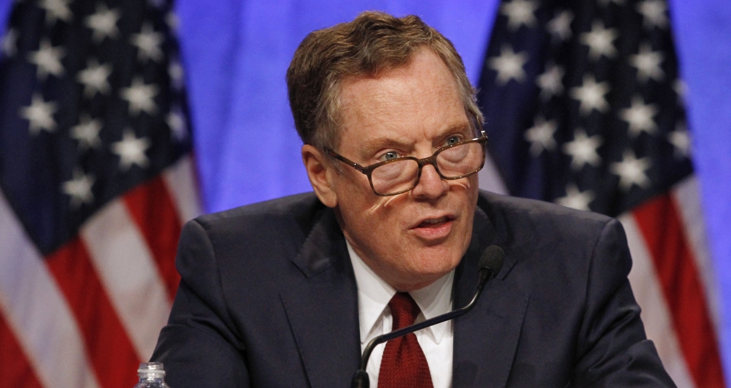 US Trade Representative Robert Lighthizer (AP Photo/Jacquelyn Martin)