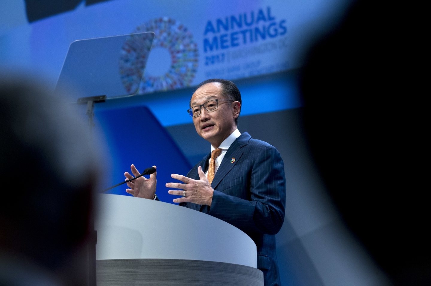 World Bank Group President and Chairman of the ICSID Administrative Council, Dr.Jim Yong Kim. (AP Photo/Jose Luis Magana)