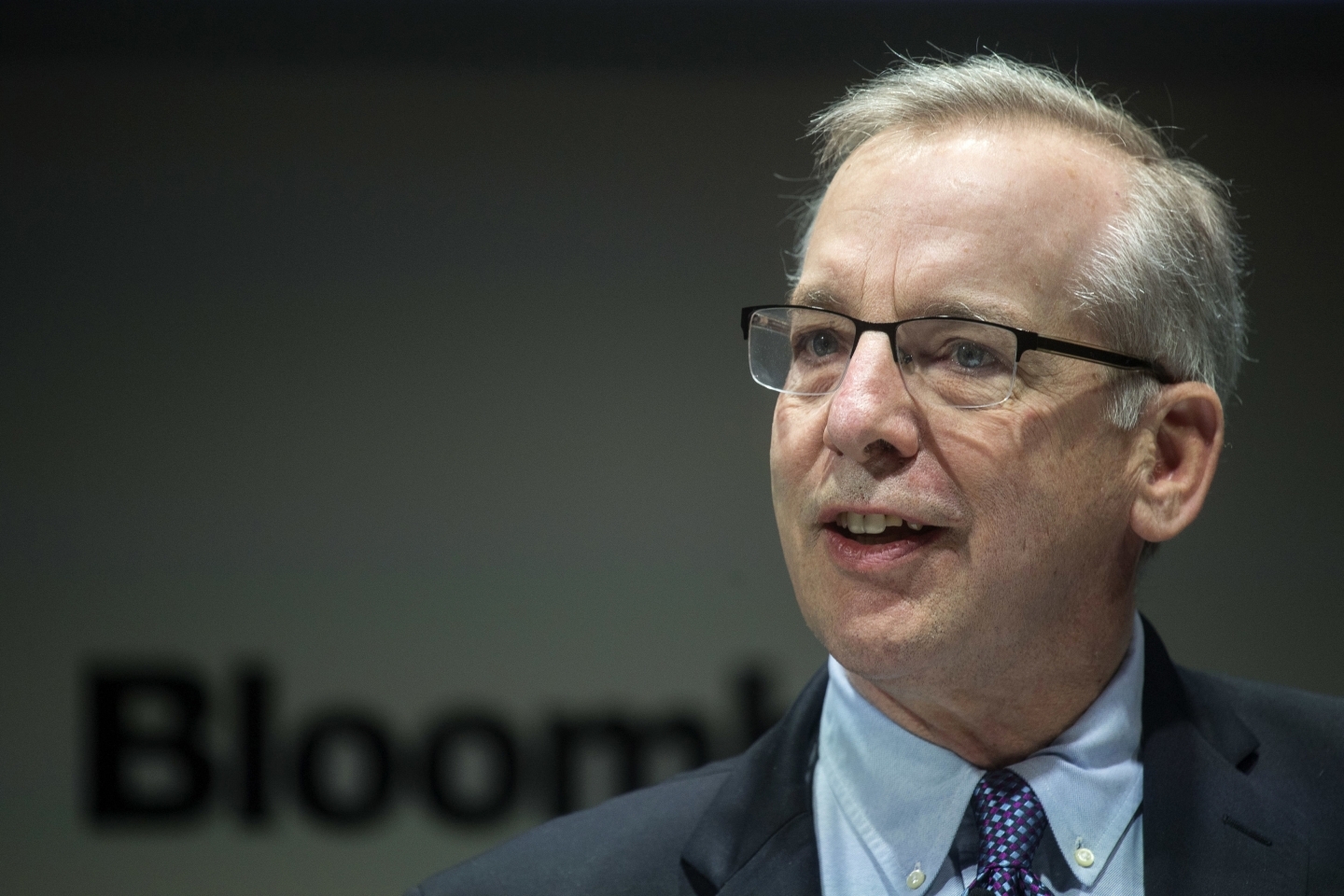 Former president of the Federal Reserve Bank of New York Bill Dudley speaks during the Bank of England Markets Forum at Bloomberg in London on May 24, 2018. (Victoria Jones/Pool Photo via AP)