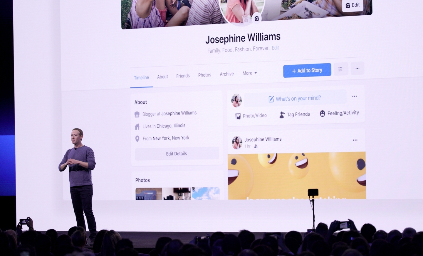 Facebook CEO Mark Zuckerberg makes the keynote speech at F8, the Facebook's developer conference on April 30, 2019. (AP Photo/Tony Avelar )