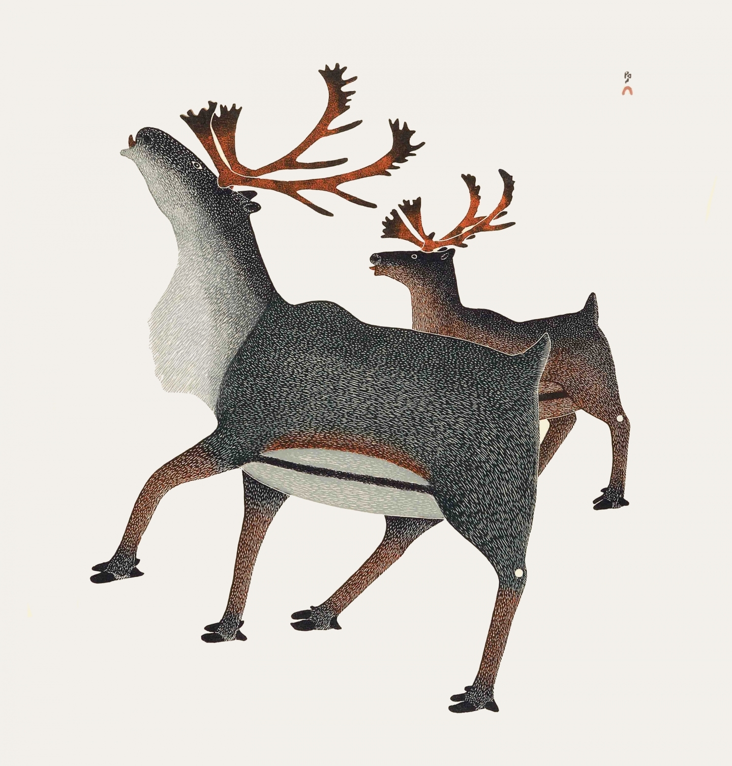 Signs of Summer by Kananginak Pootooogook