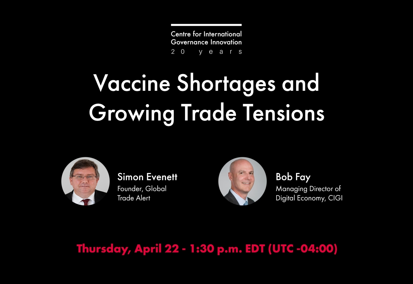Vaccine Shortages and Growing Trade Tensions