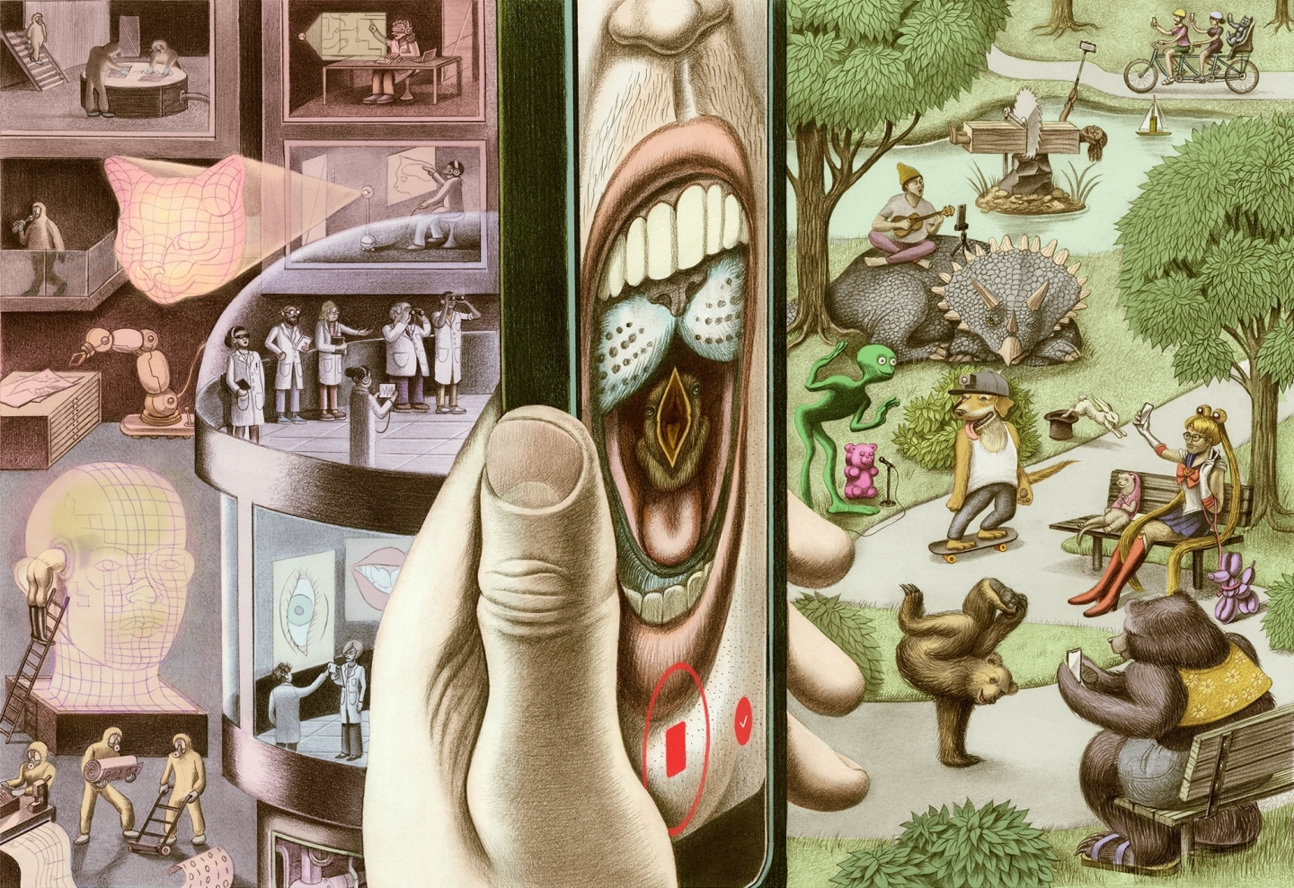 Illustration by Armando Veve.