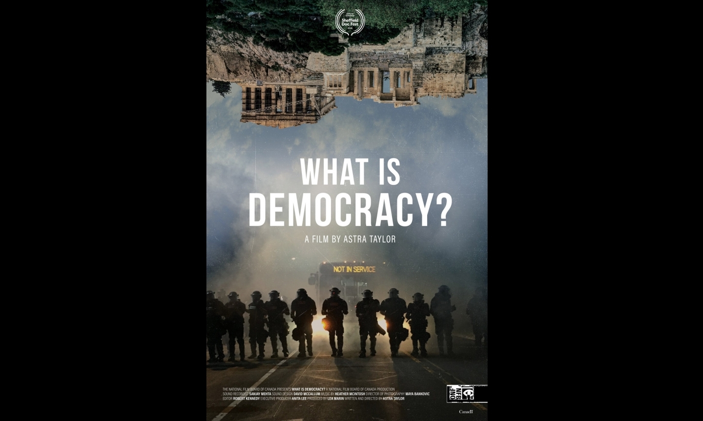 "What is Democracy?" Promotional Poster