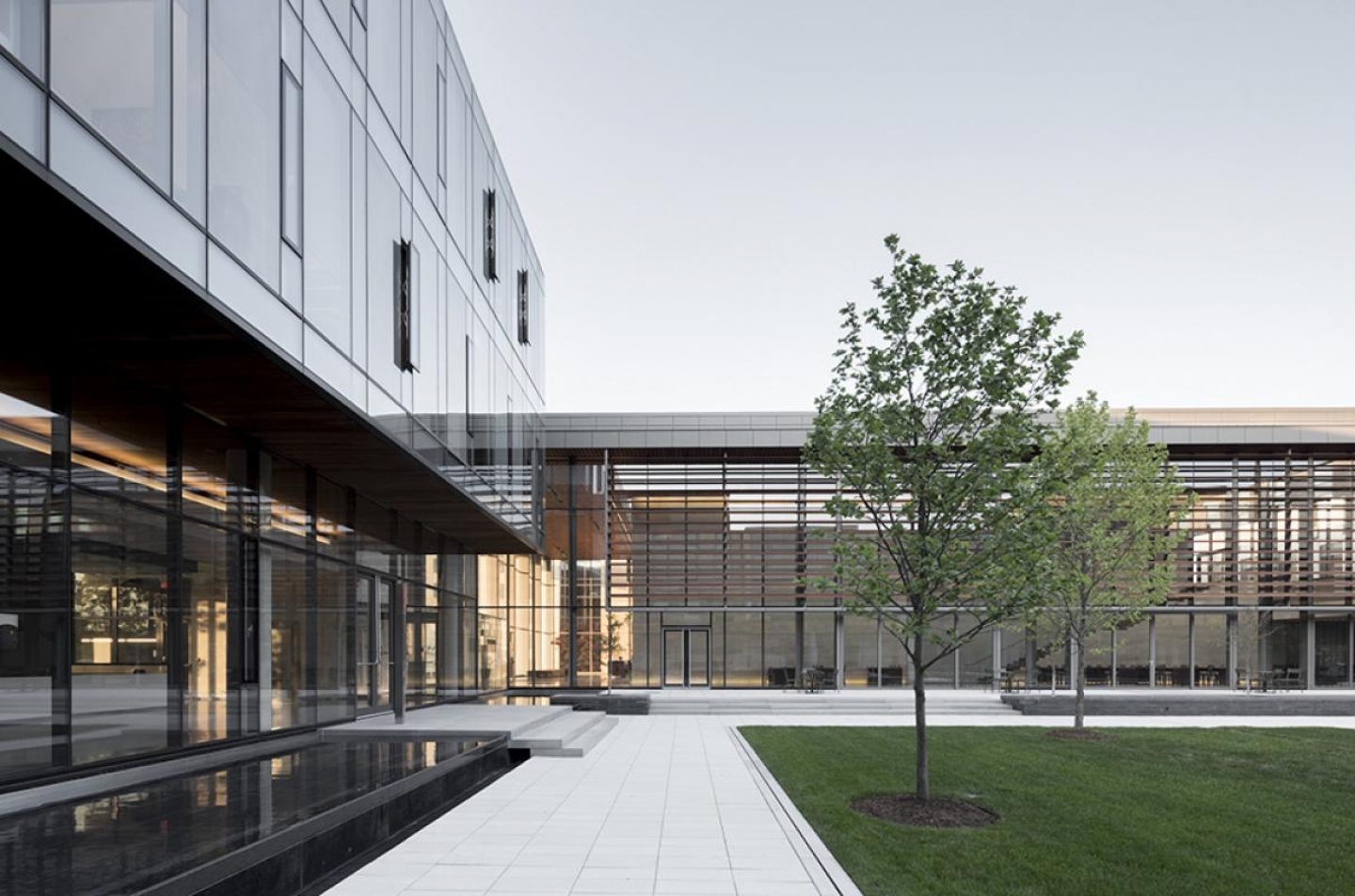 CIGI Campus courtyard
