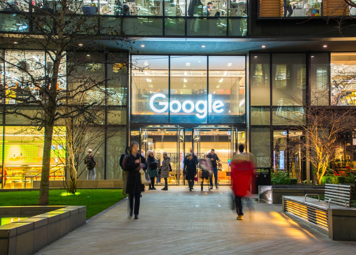 Google headquarters in London, England. (Shutterstock)