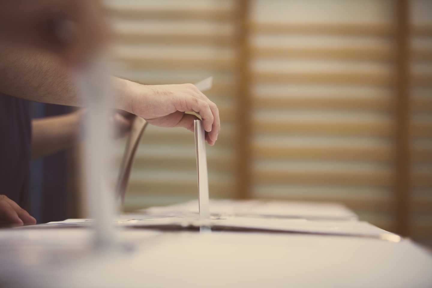 Physical ballots can't be hacked — but other parts of the process aren't immune. (Shutterstock)