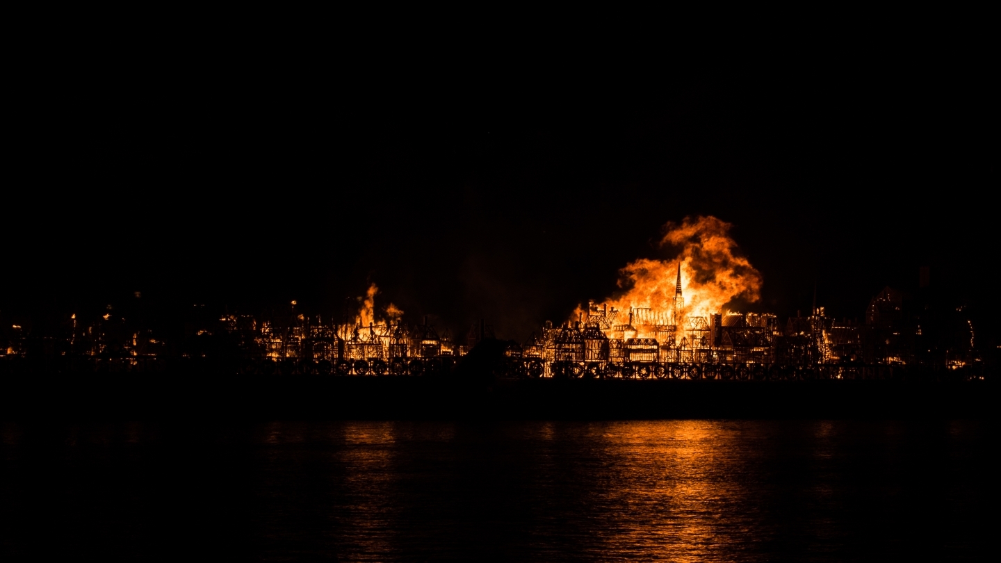 The Great Fire of London (Carl Sloan/Shutterstock)