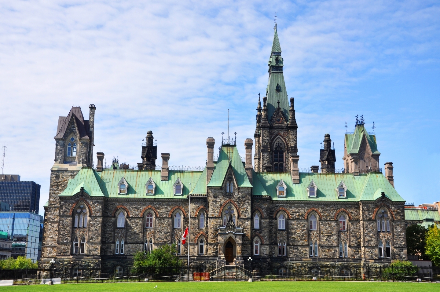 The West Block at Canadian Parliament. (Shutterstock)