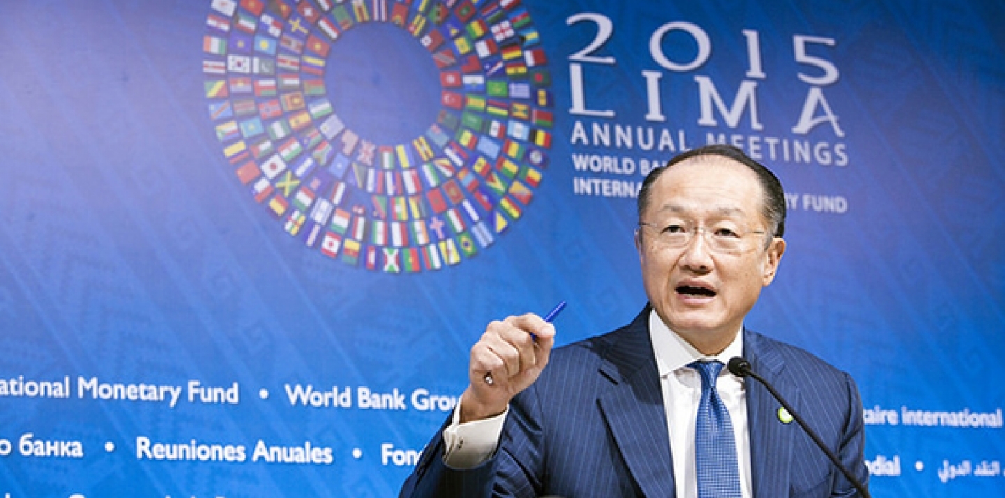 World Bank Group President Jim Yong Kim. (Photo: Simone D. McCourtie / WOrld Bank)