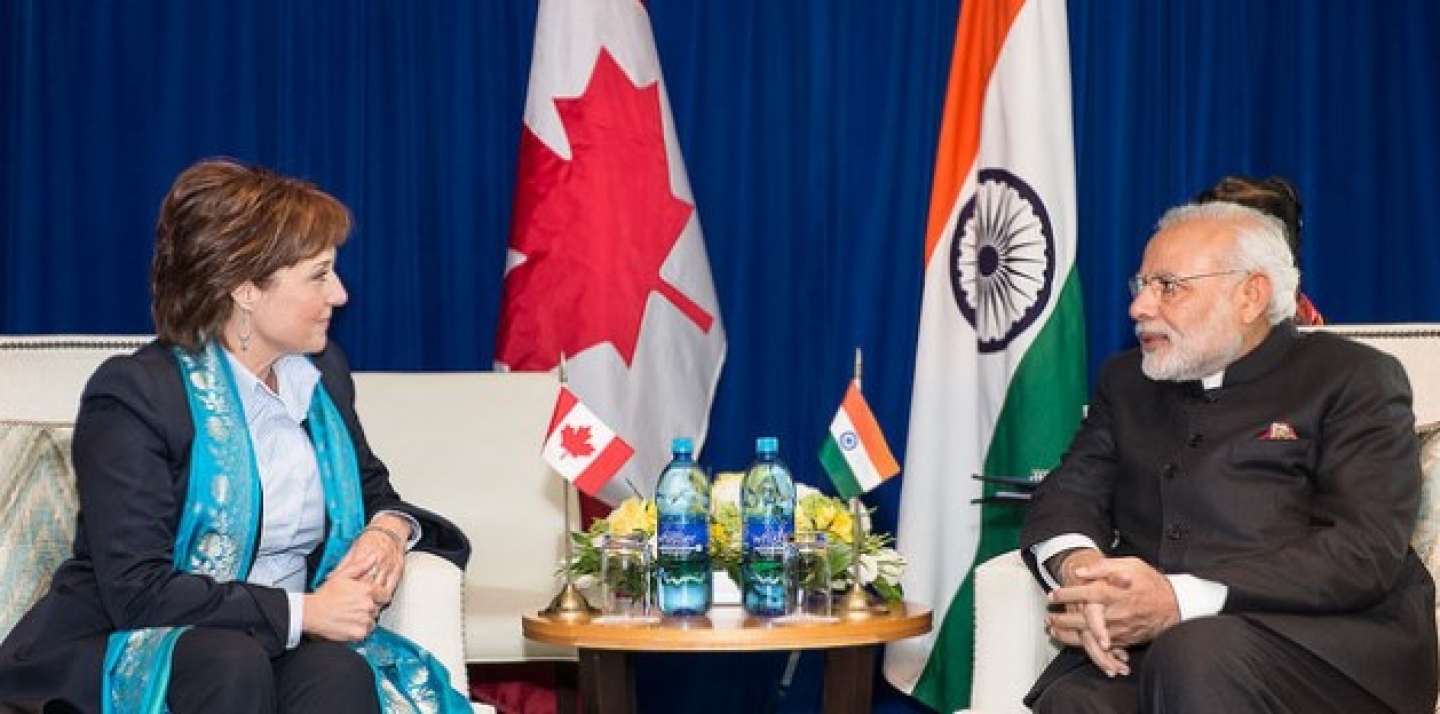 Premier Christy Clark welcomed His Excellency Narendra Modi, Prime Minister of India, to British Columbia. (BC Gov Photo via Flickr CC)