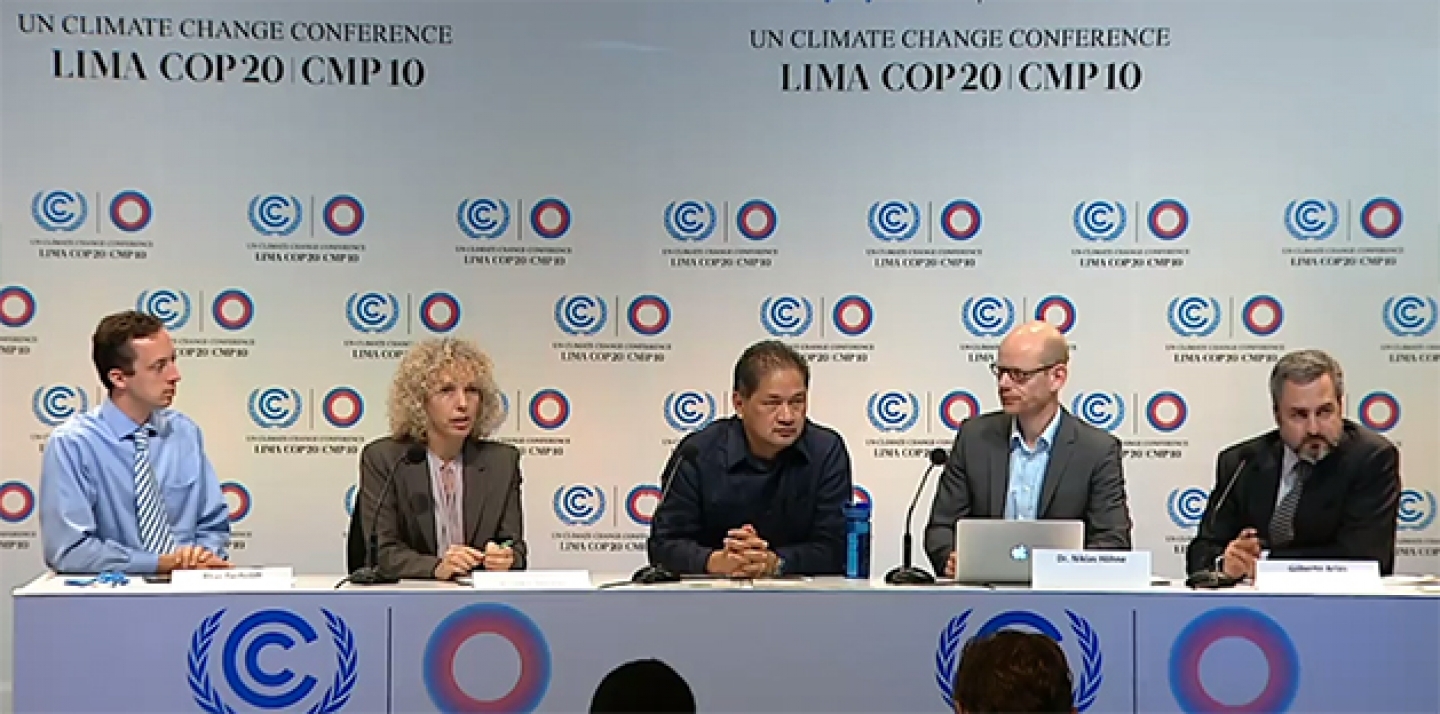 World Resource Institute (WRI) Act 2015 consortium presentation. (UNFCCC)