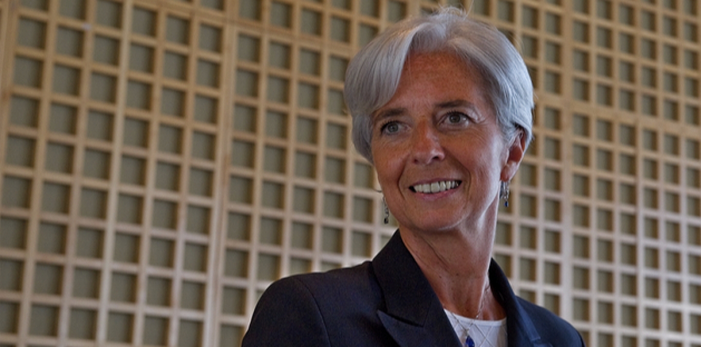 IMF Managing Director Christine Lagarde (Frederic Legrand - COMEO/Shutterstock)