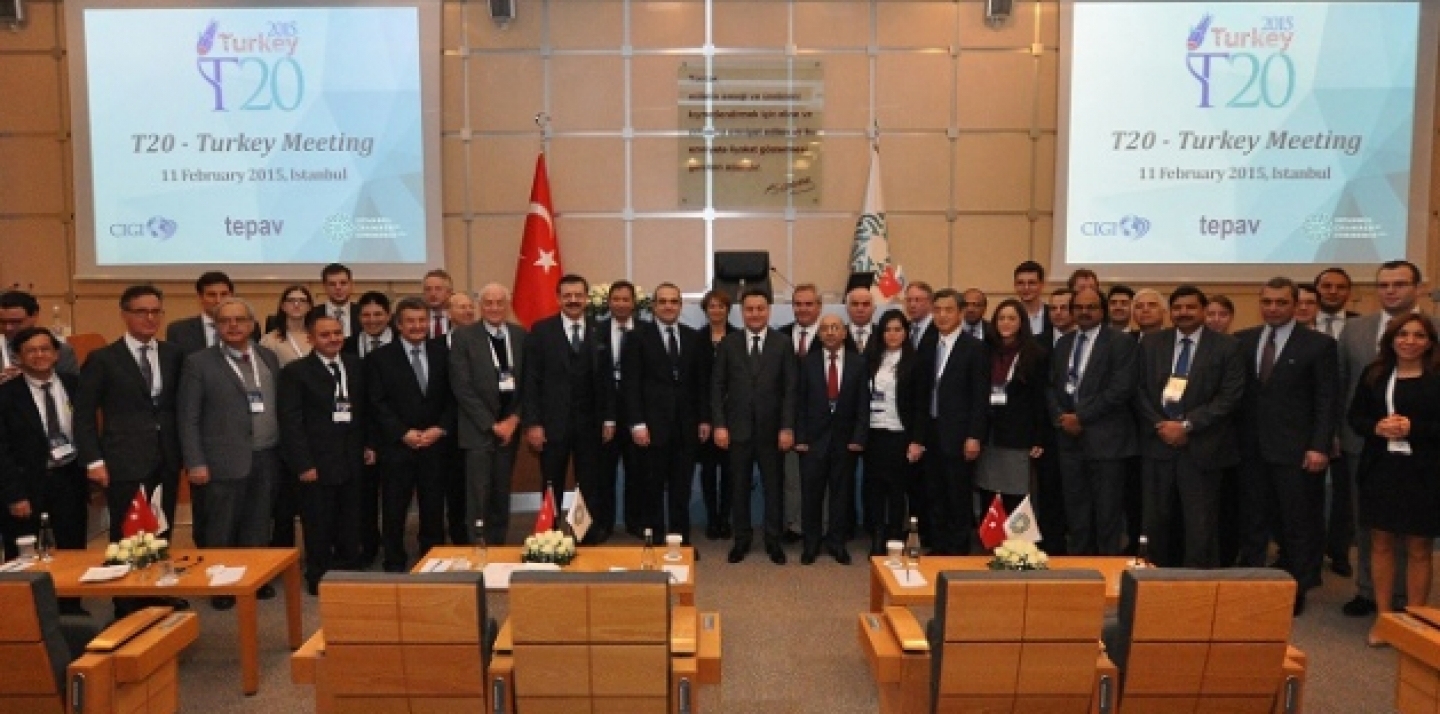 T20 Launching Meeting, İTO, 11 Feb 2015 (TEPAV Photo).