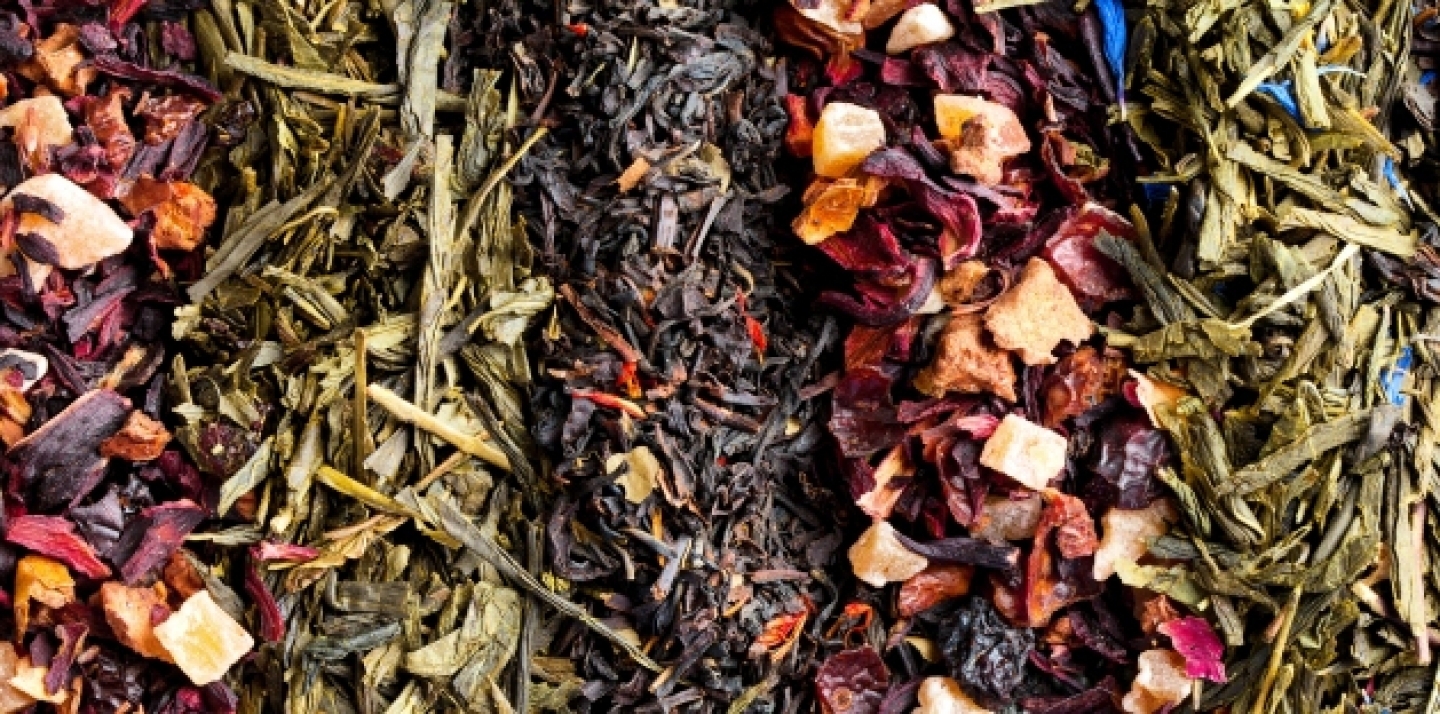 Varieties of dry tea (Shutterstock).